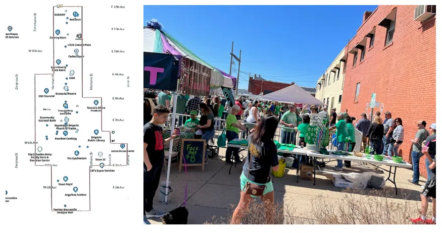 Main Street Common Consumption Area to be in effect for Emporia's St. Patrick's Day activities