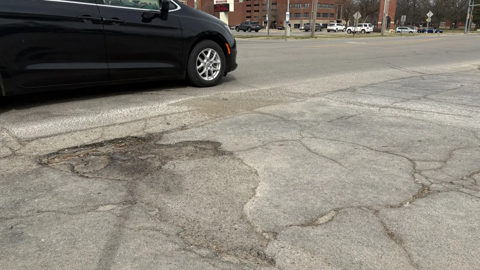 City of Emporia crews patching plethora of potholes