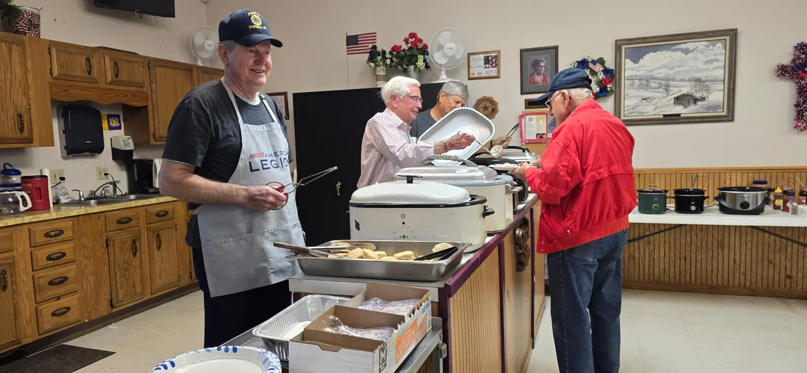 First American Legion pancake breakfast feeds more purposes than one Saturday