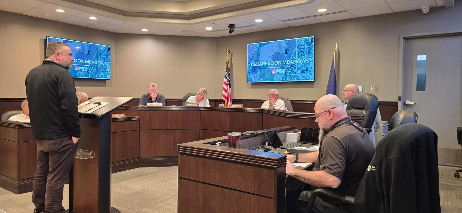 Planning commissioners uphold previous recommendation for Cedarbrook Meadows development during regular meeting Tuesday