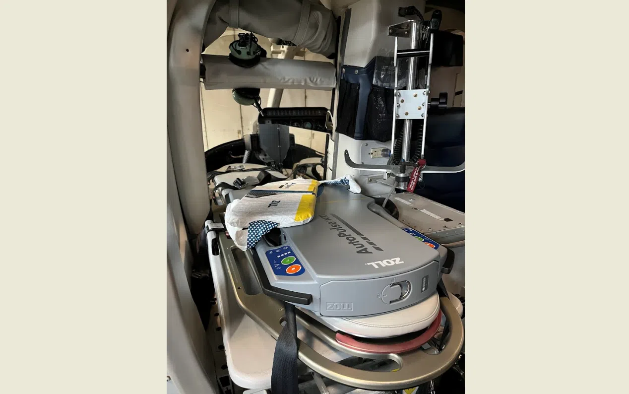 LifeSave adds automated CPR devices to medical helicopters and fixed-wing planes
