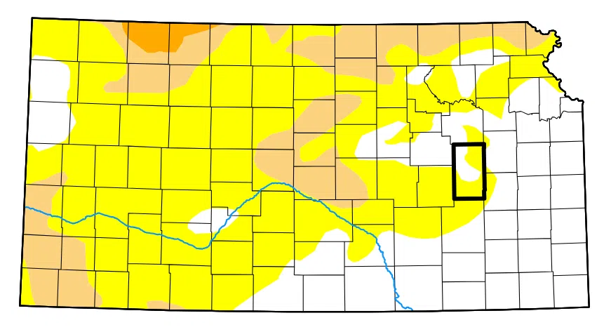 Recent rain reduces drought in some areas, eliminates it in others