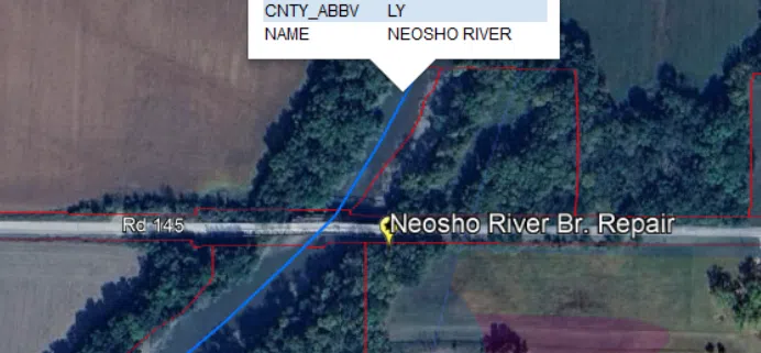 Road work to close east part of Neosho River bridge outside Neosho Rapids