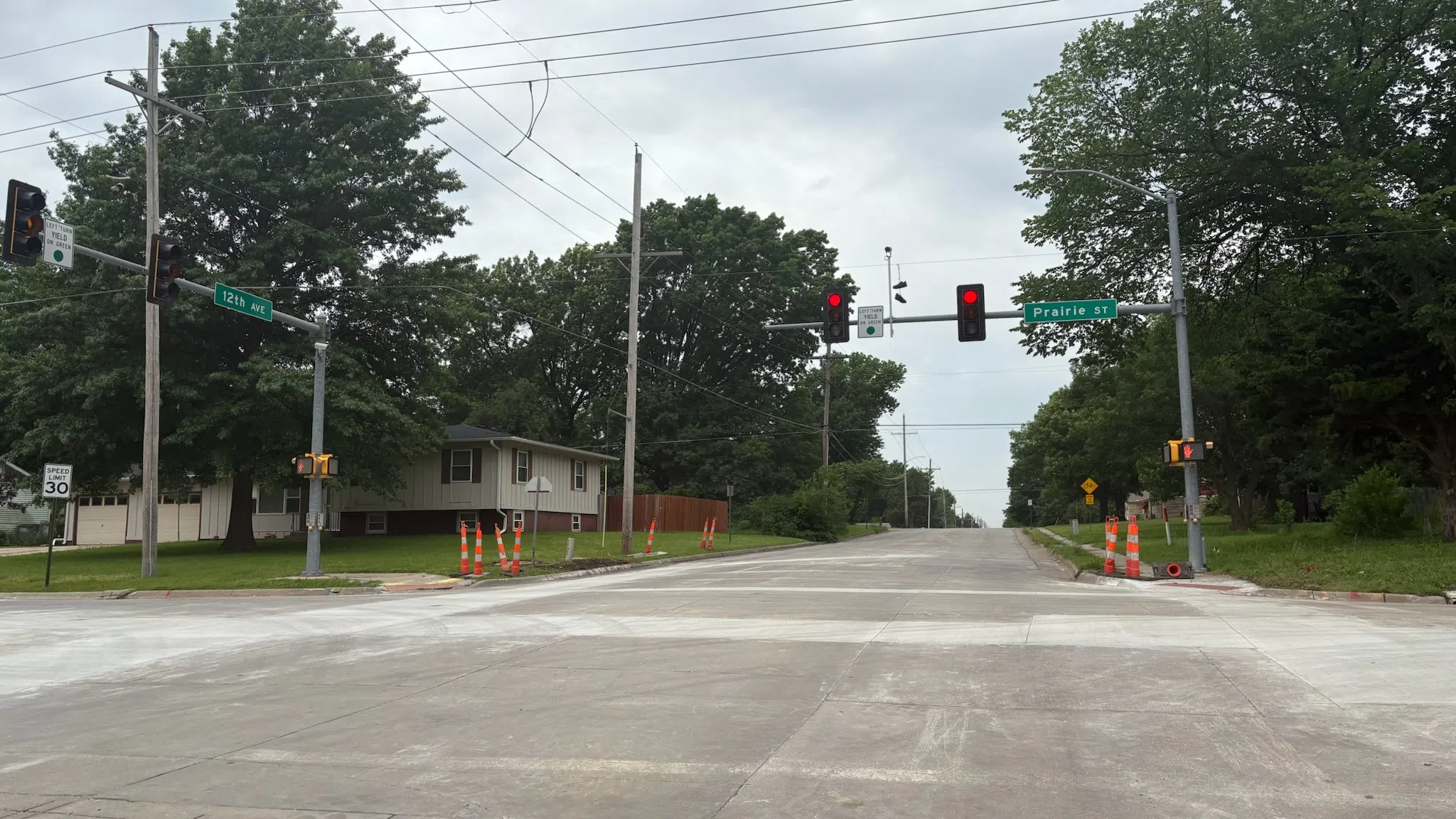 12th and Prairie open, 18th and Prairie closed as waterline project nears finish line