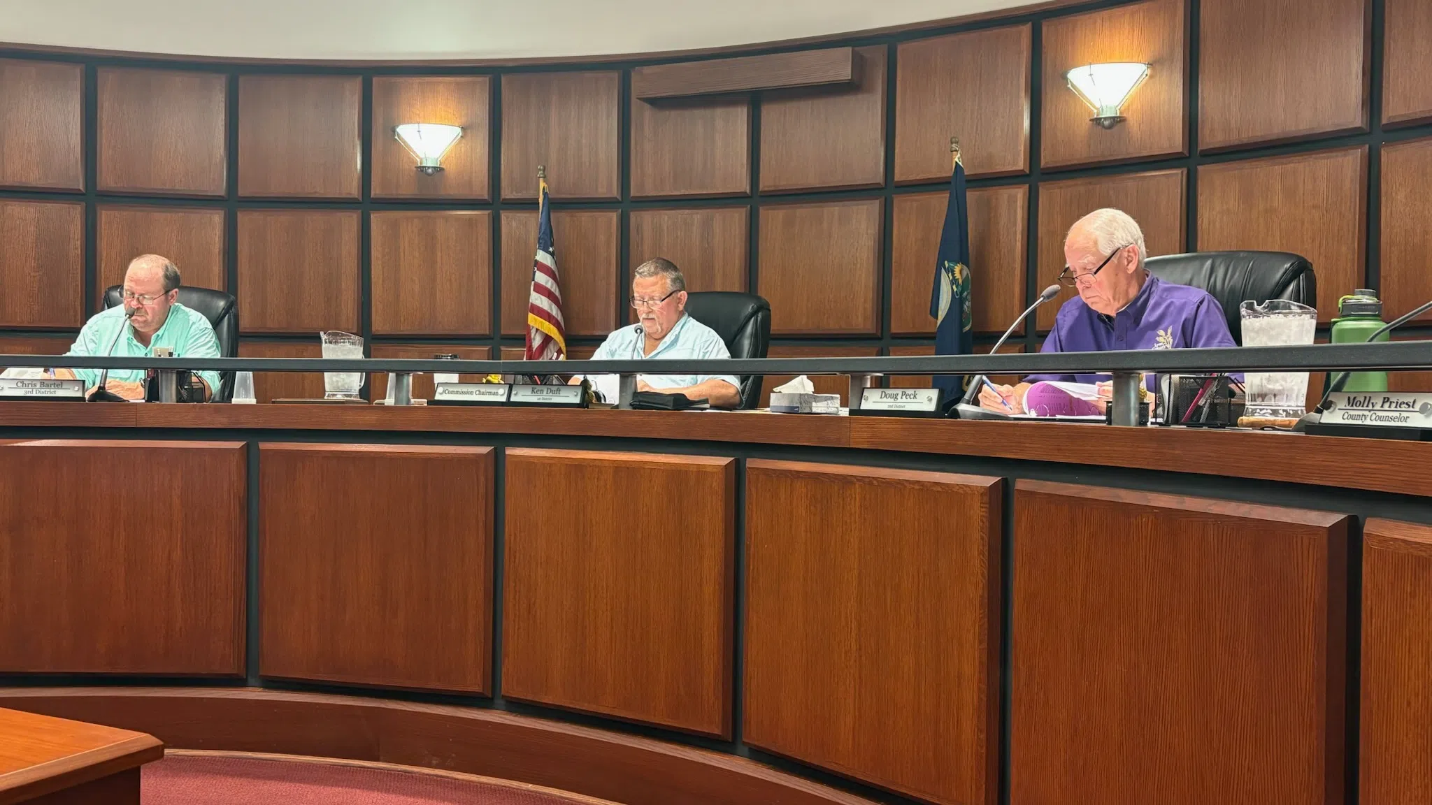 County Commission approves invoice for bond rating work connected to 911 dispatch and shooting range project Wednesday