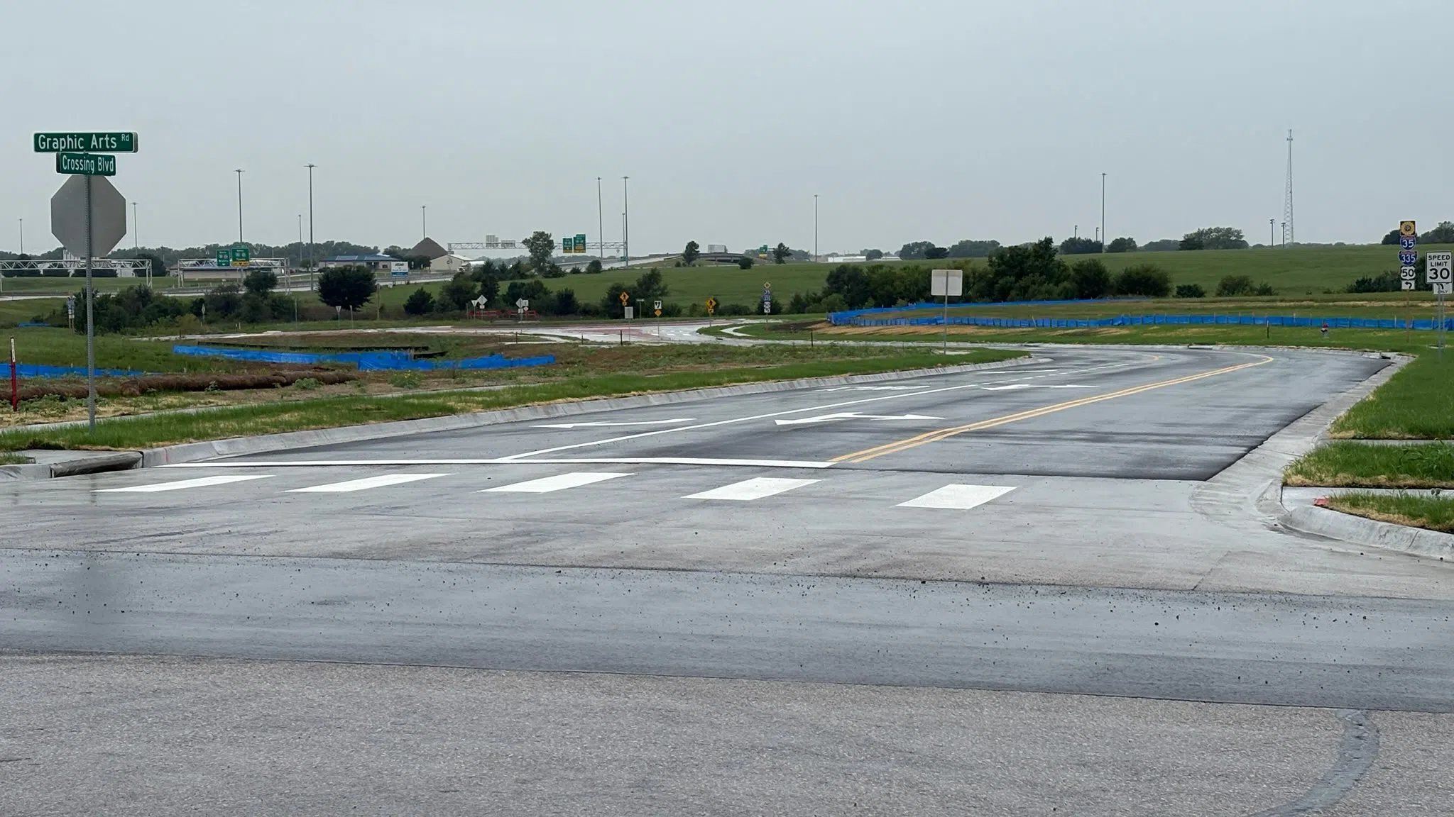 Infrastructure work virtually done for QuikTrip development