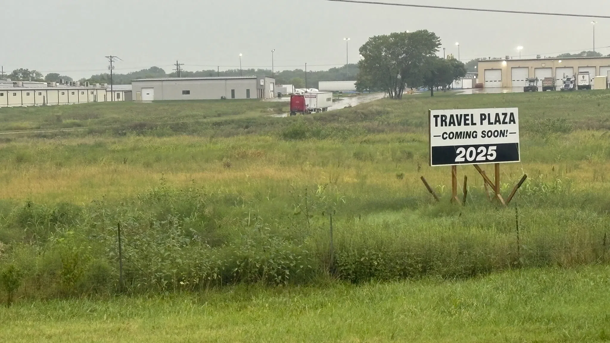 Travel plaza near Emporia may see above-ground construction begin in September