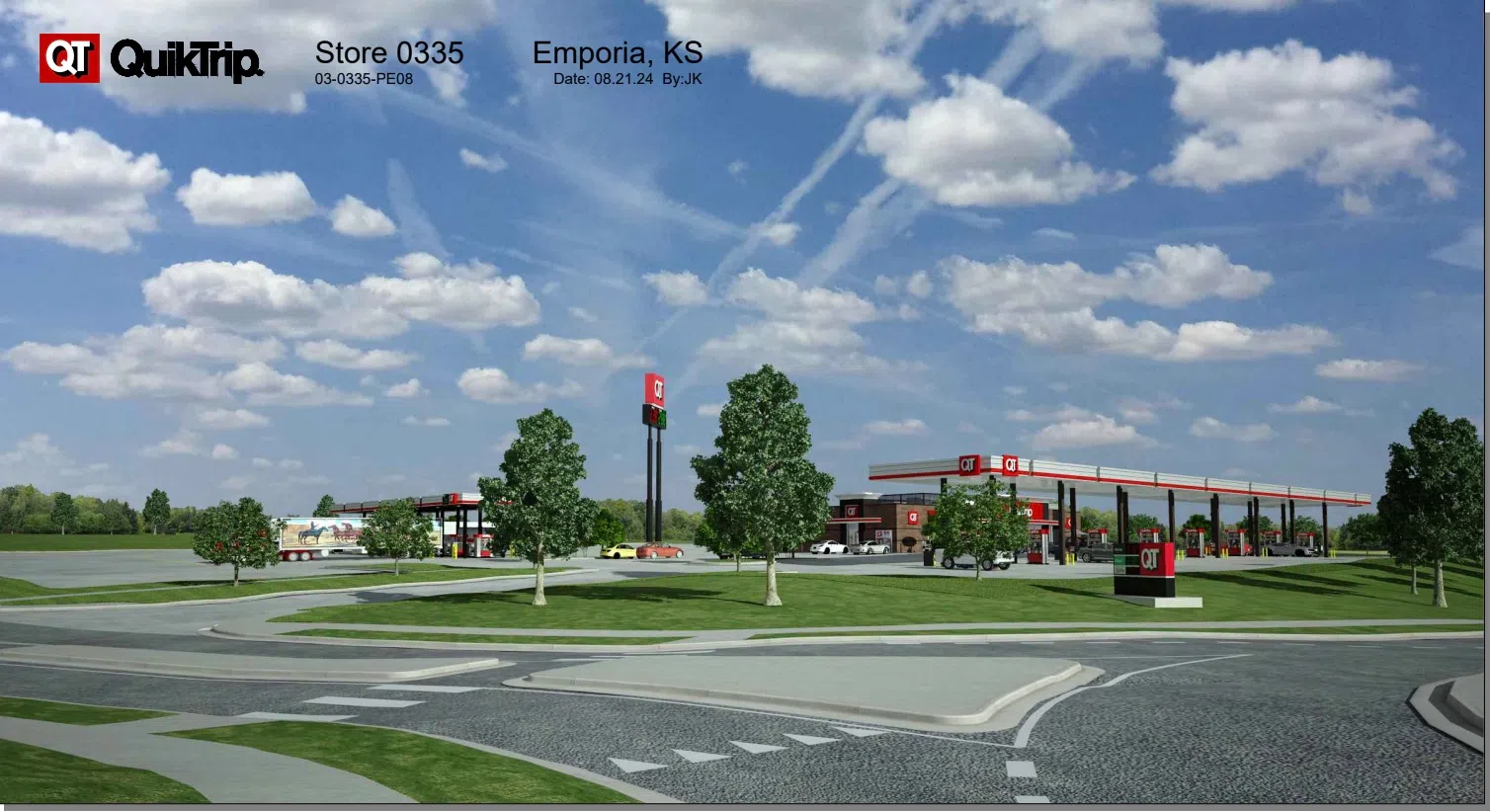 Groundbreaking event announced for QuikTrip, Flint Hills Crossing development