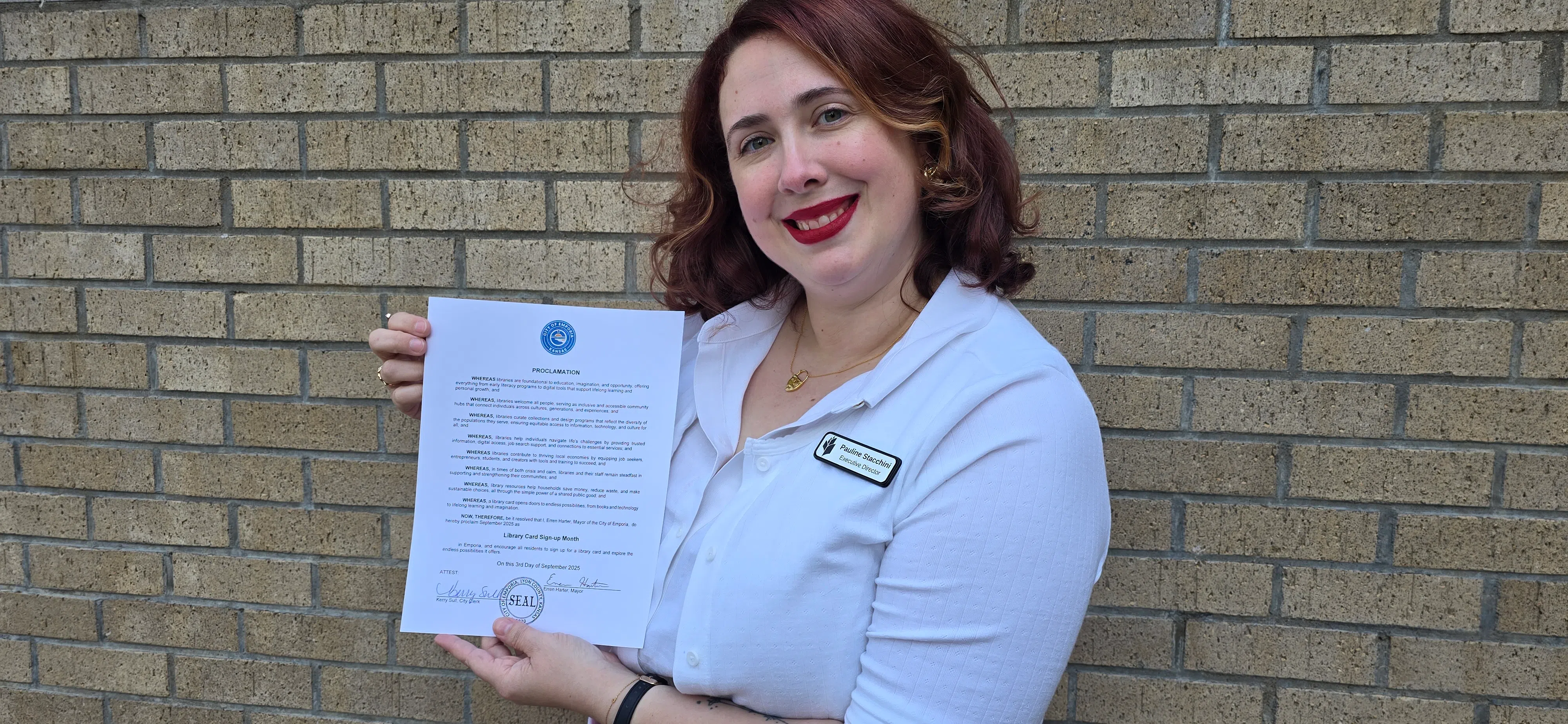 A key to connectivity; Emporia Public Library Director encourages all residents to pick up a library card during library card sign-up month