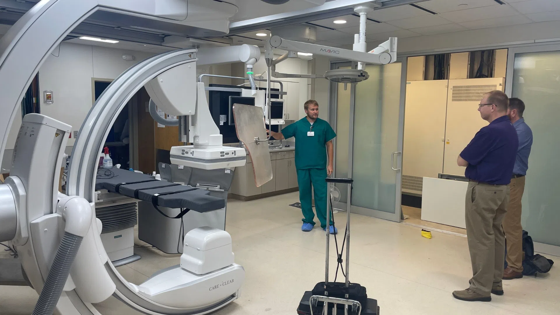 NRH Cardiovascular Lab administrators pleased with new equipment now in use