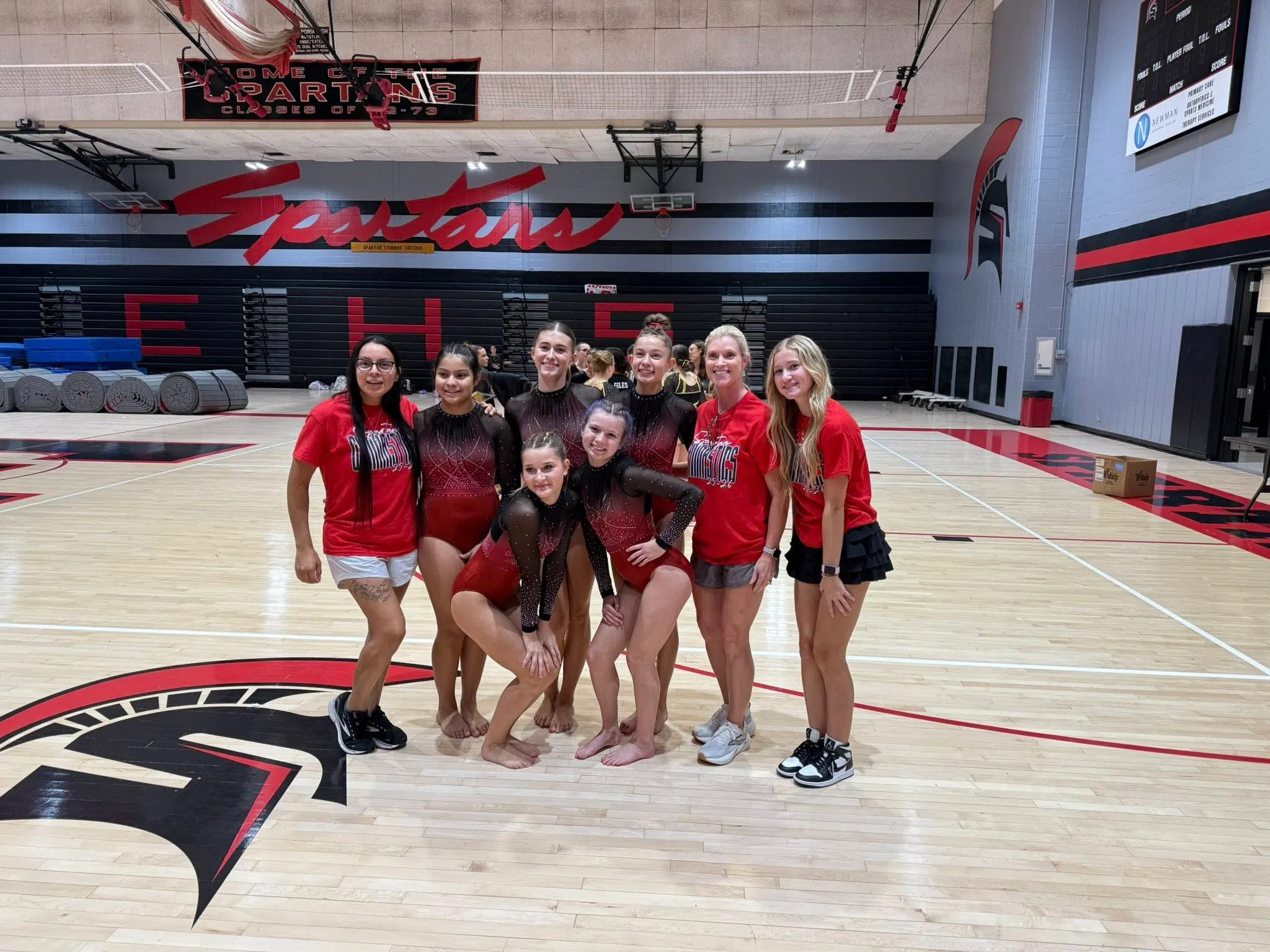 Emporia High Gymnastics Finishes Strong in Final Home Meet