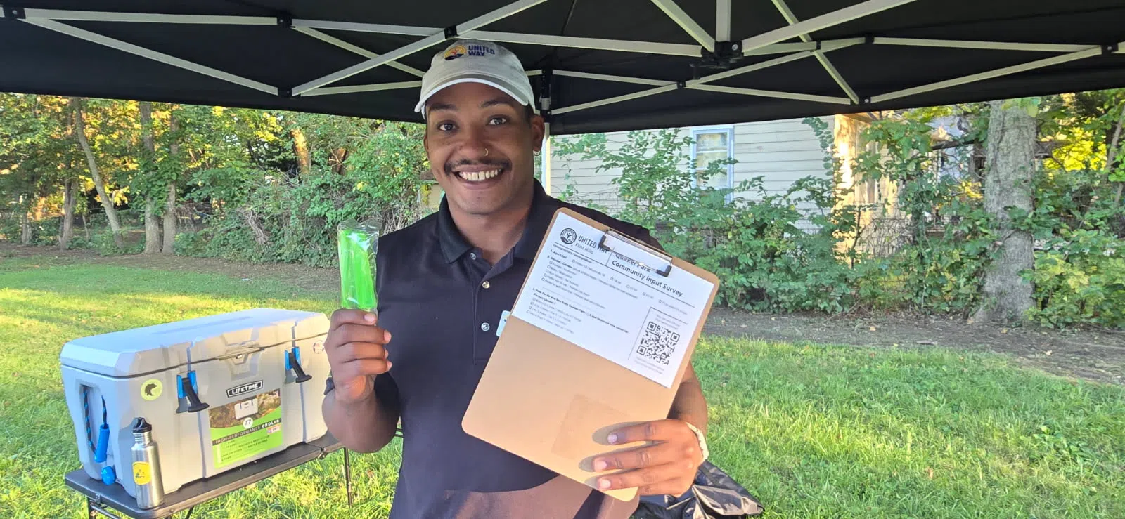 Healthier Lyon County serves up ice cream and receives community feedback on future of Quaker Park with special community event Thursday evening