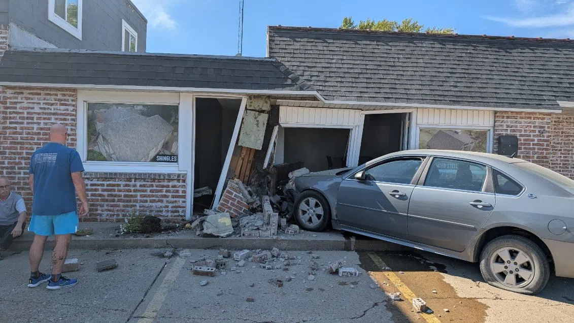 Arrest made on separate 'criminal charges' following vehicle accident that damaged Emporia business Saturday afternoon