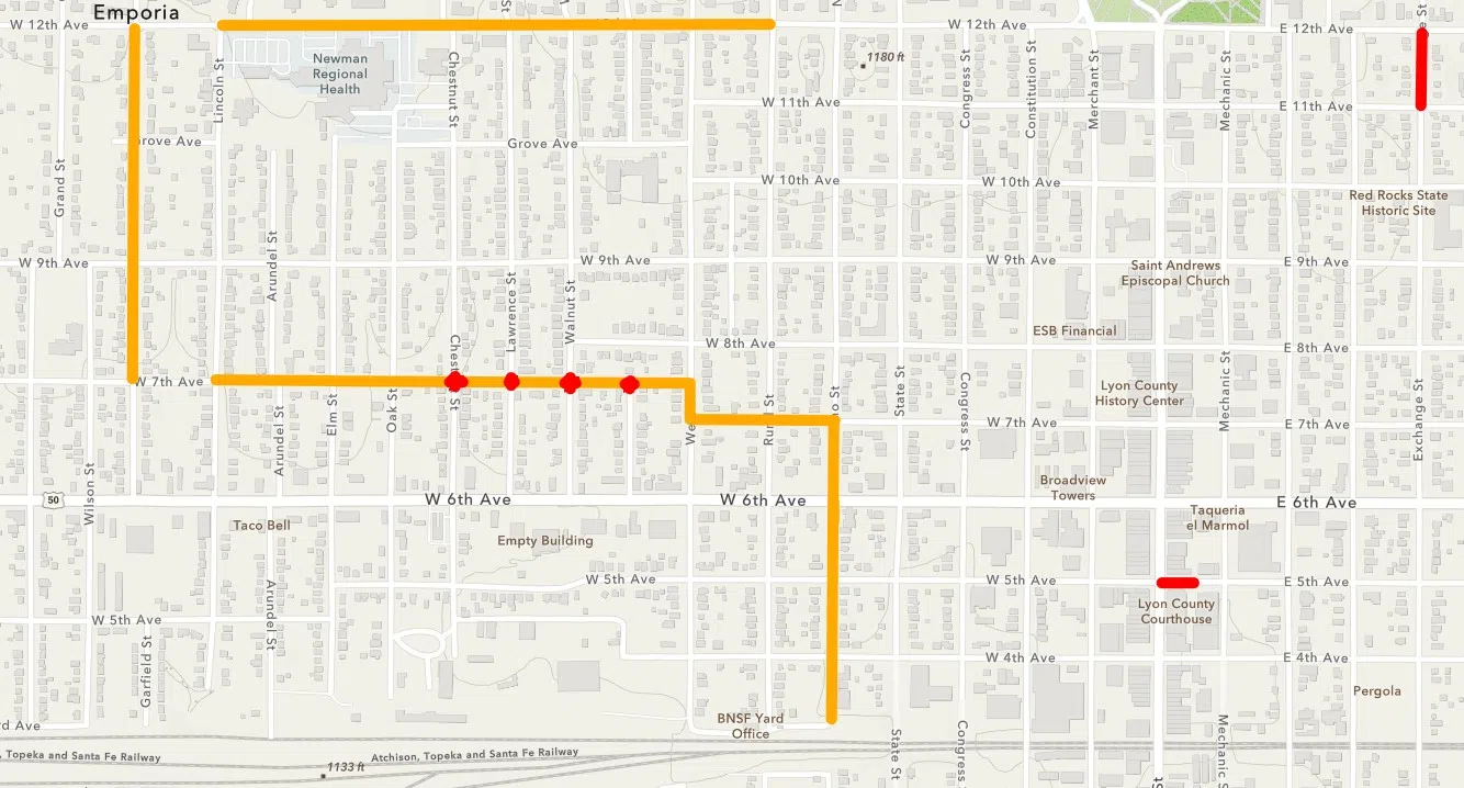 Southeast Transmission project closing Seventh at Oak
