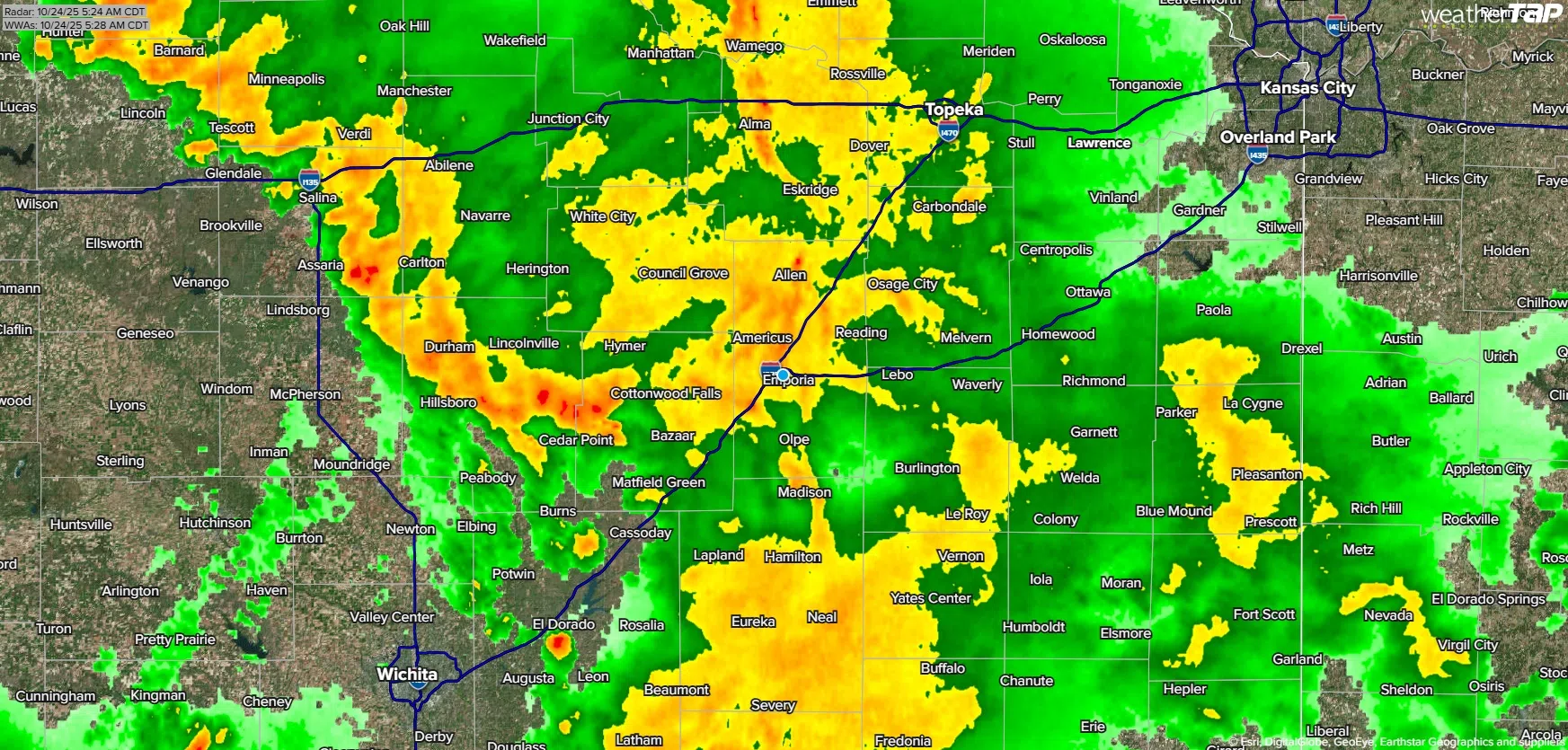 Rainfall may continue at times through upcoming weekend