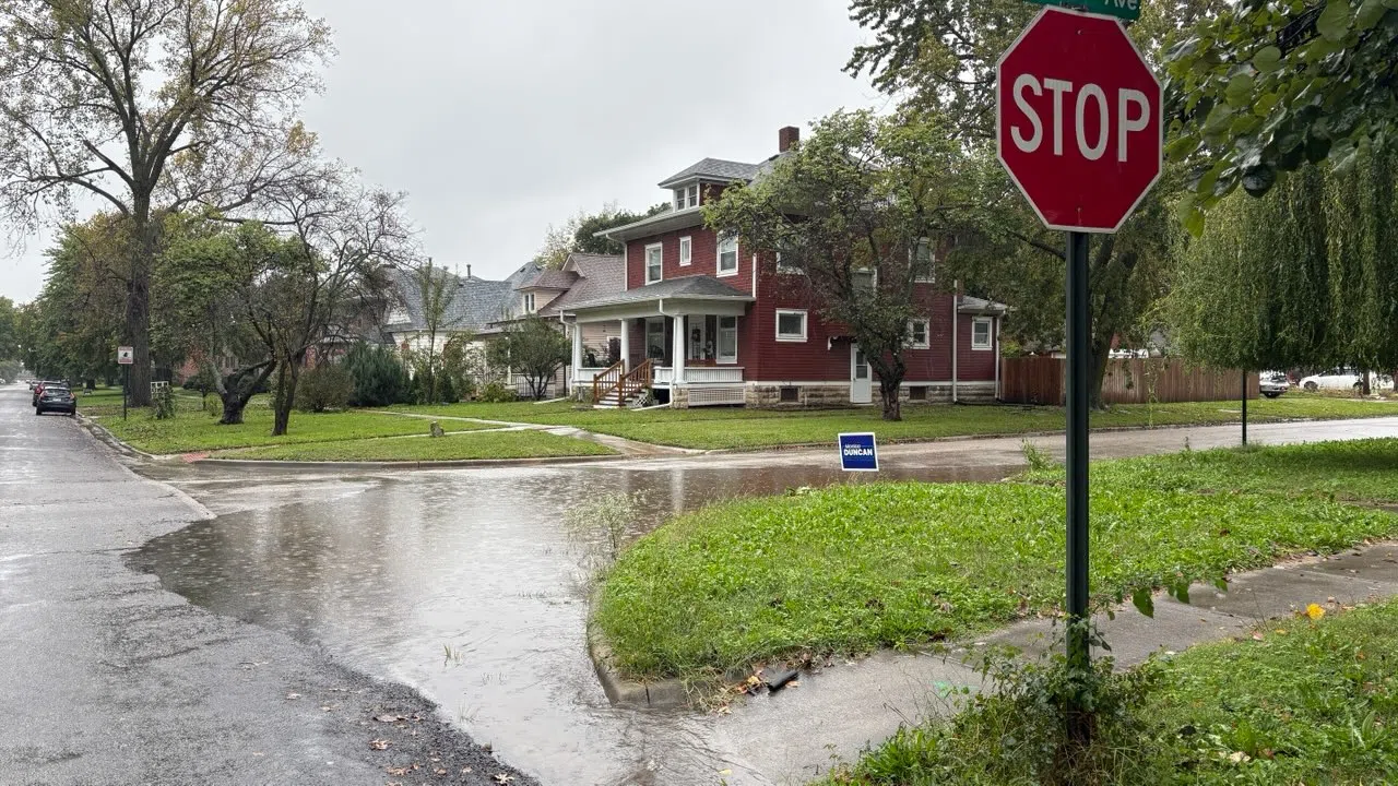 2-plus inches of rain reported in some area locations since early Friday