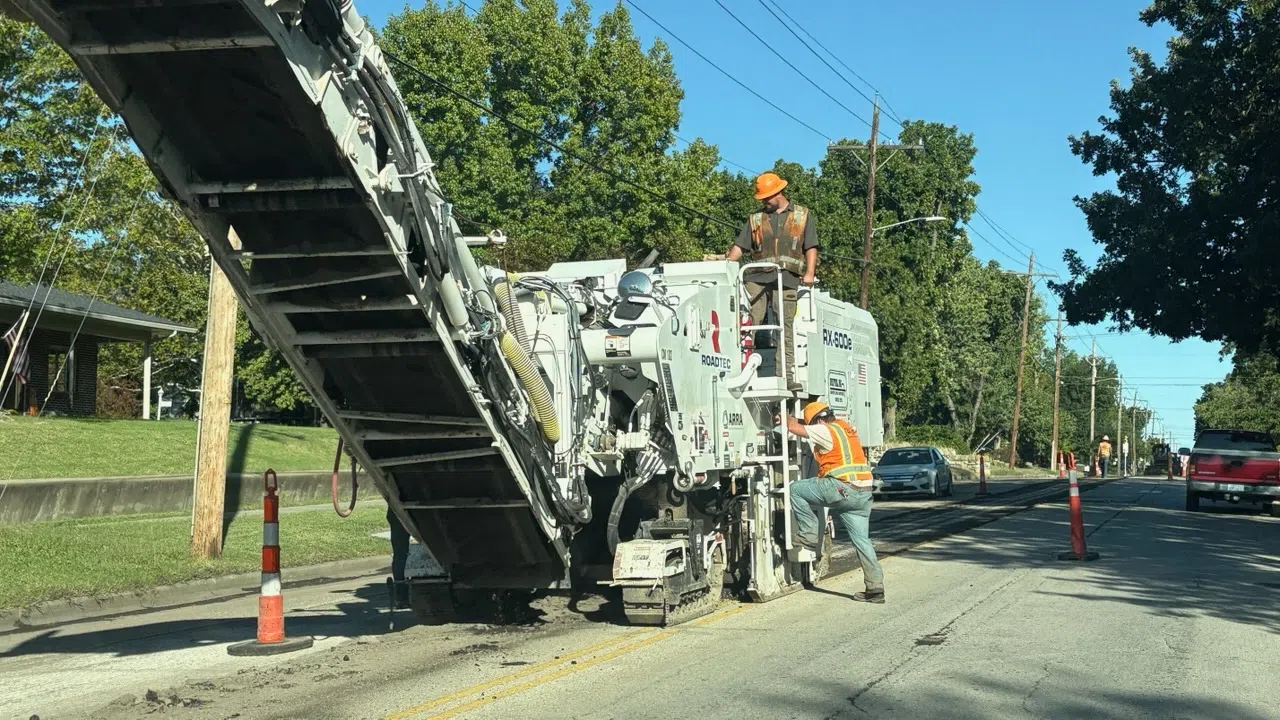 Portions of West 12th, Prairie getting resurfaced this month