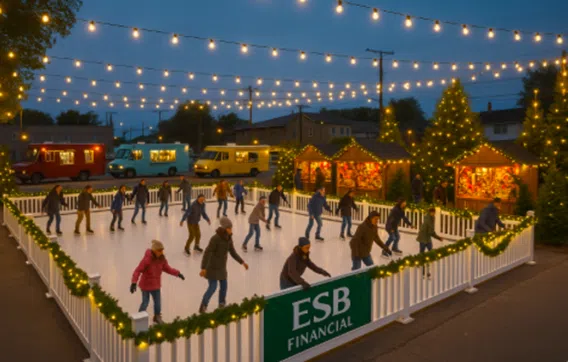 ESB Financial Holiday Plaza skating rink to open in downtown Emporia in late November