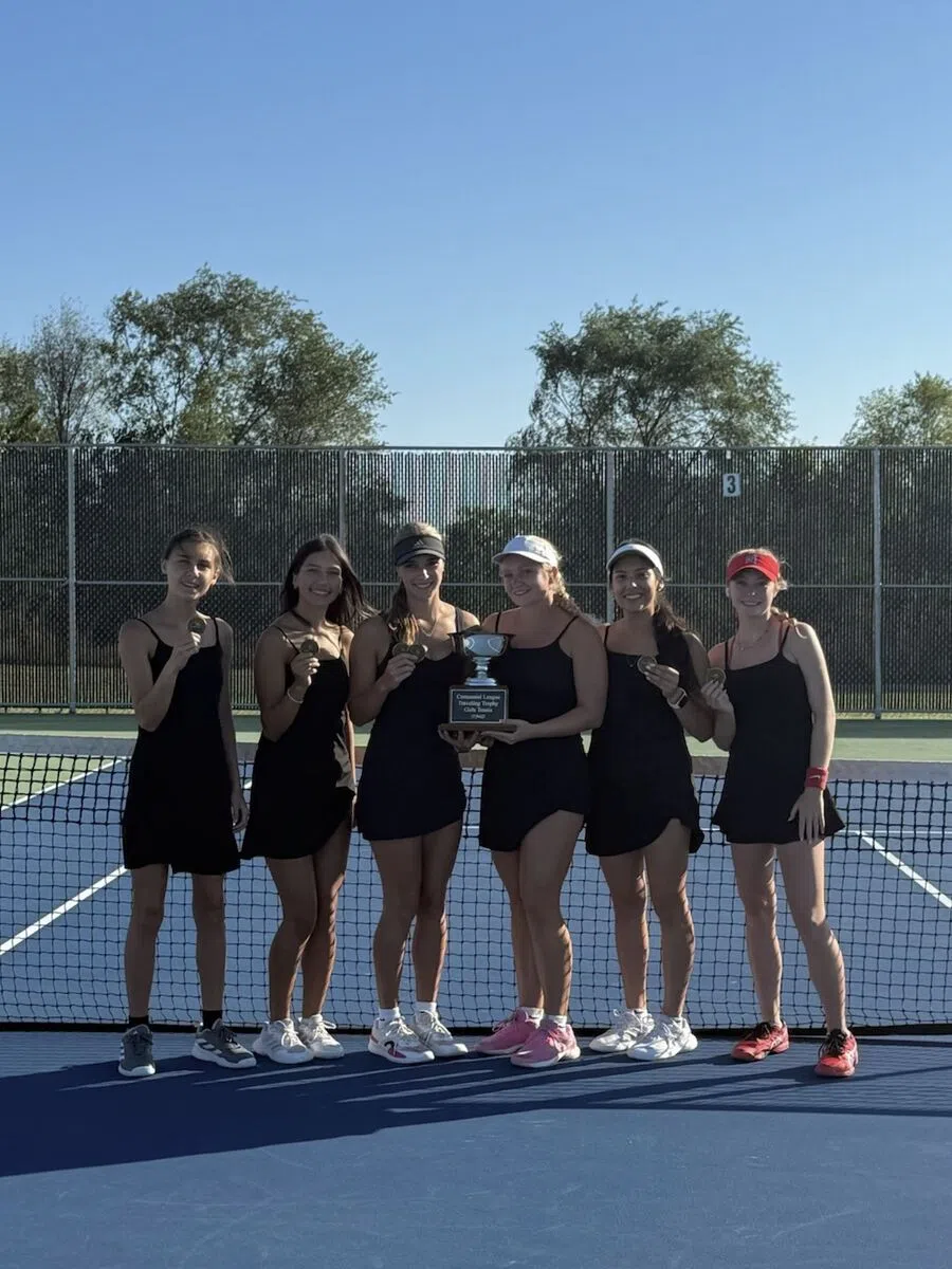 Emporia Girls Tennis Earn Centennial League Title