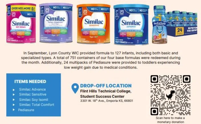 Food Relief Rapid Response Team begins baby formula drive