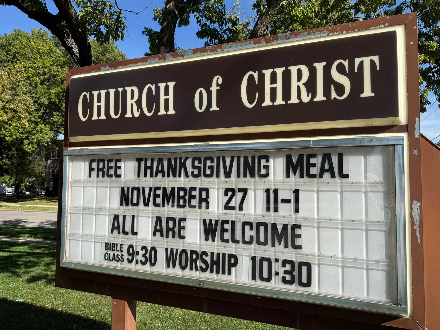 Church of Christ ready for annual Thanksgiving community meal
