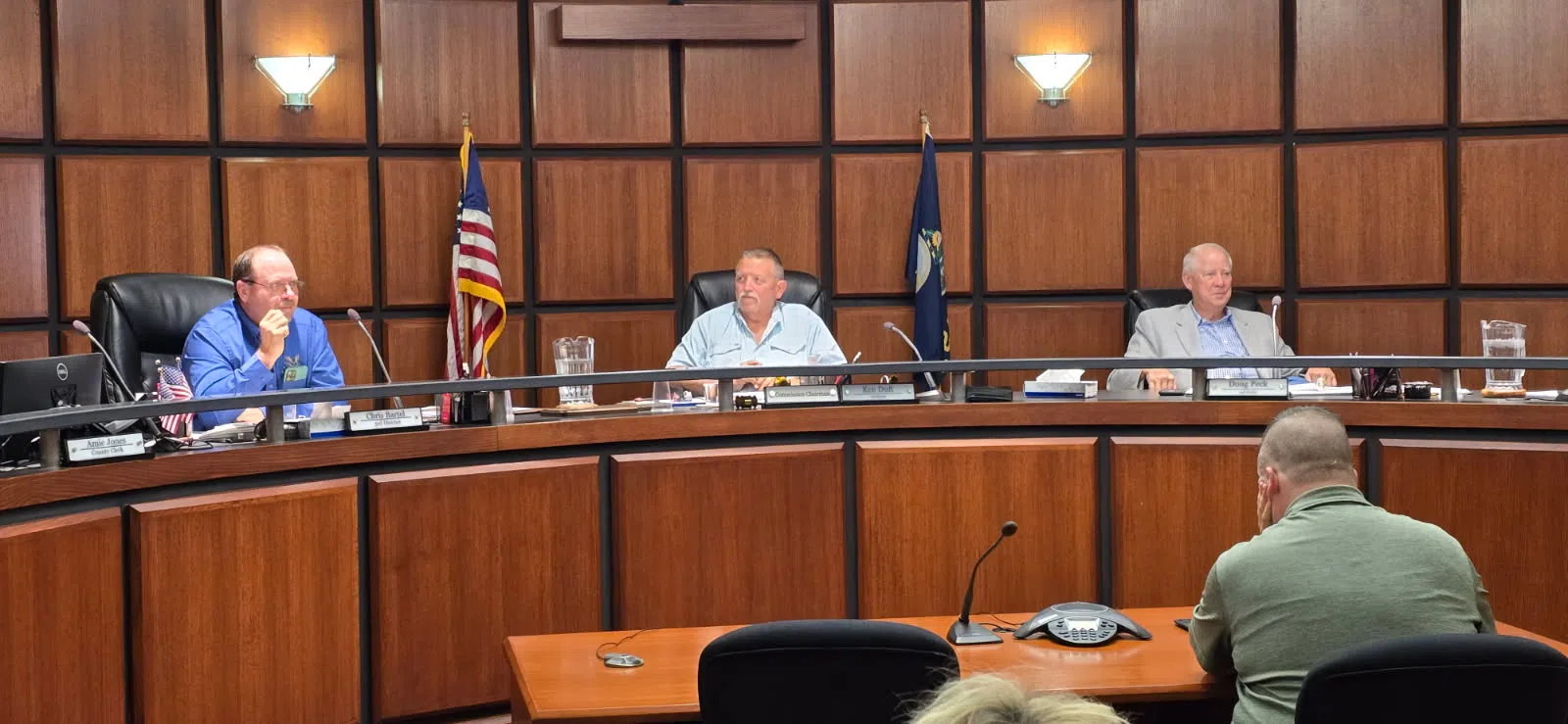 County commission table decision on city requested annexation following nearly 90 minutes of back and forth discussion Thursday