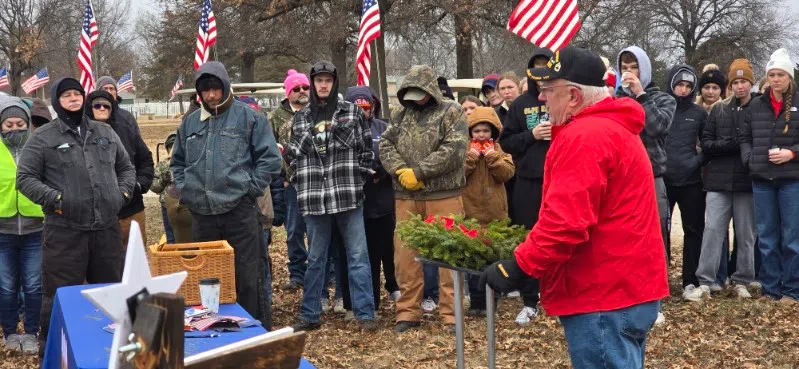 'Heaven's rejoicing:' Wreaths Across America organizers marvel at turnout and support shown for 2025 event Saturday