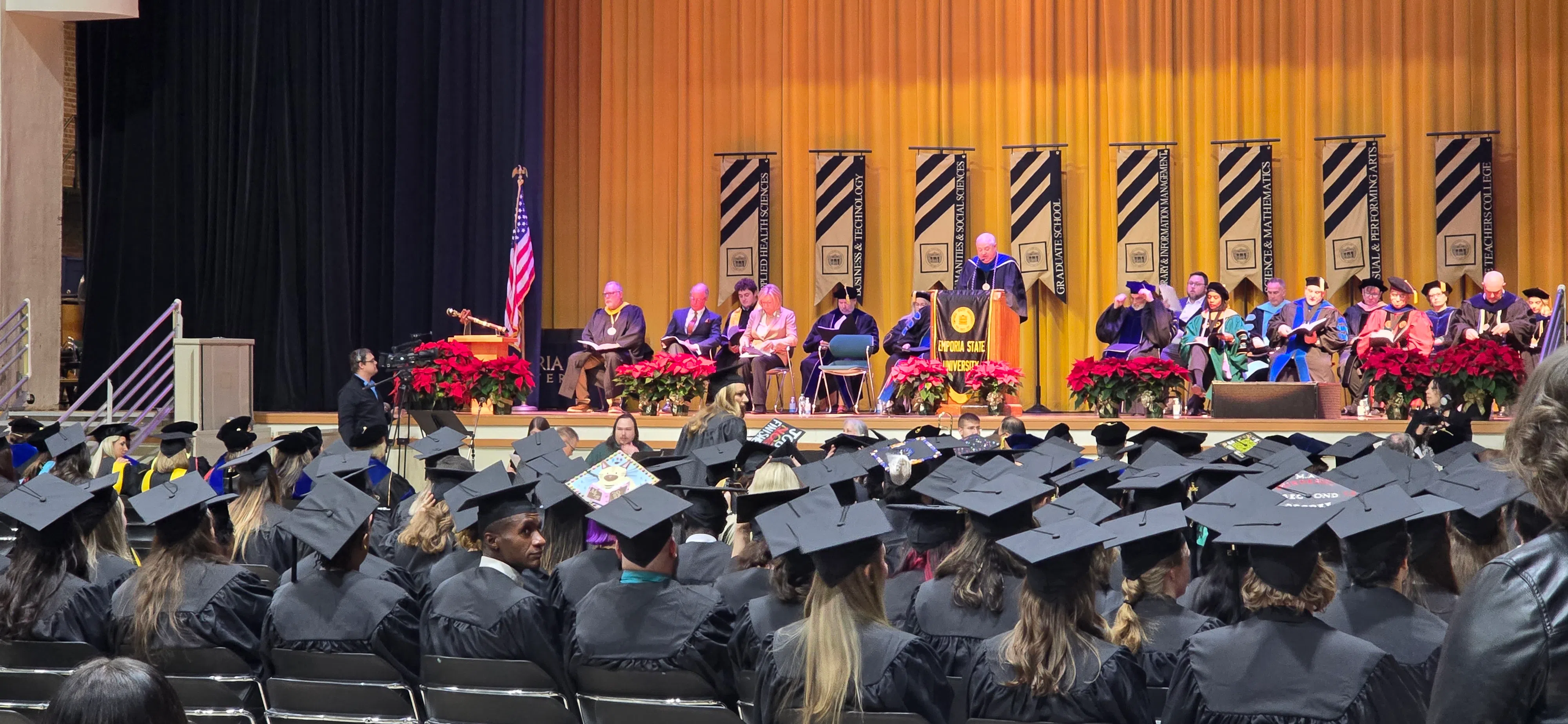 Over 500 students receive degrees during Emporia State winter commencement Friday and Saturday