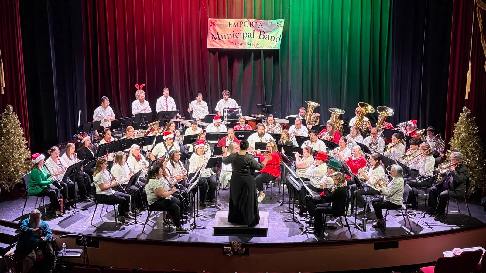 Municipal Band closes 2025 season with well-attended Christmas concert