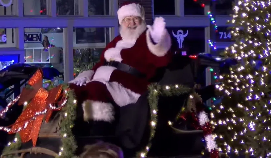 Downtown Emporia of holiday cheer for 47th Emporia Area Chamber of Commerce Christmas Parade