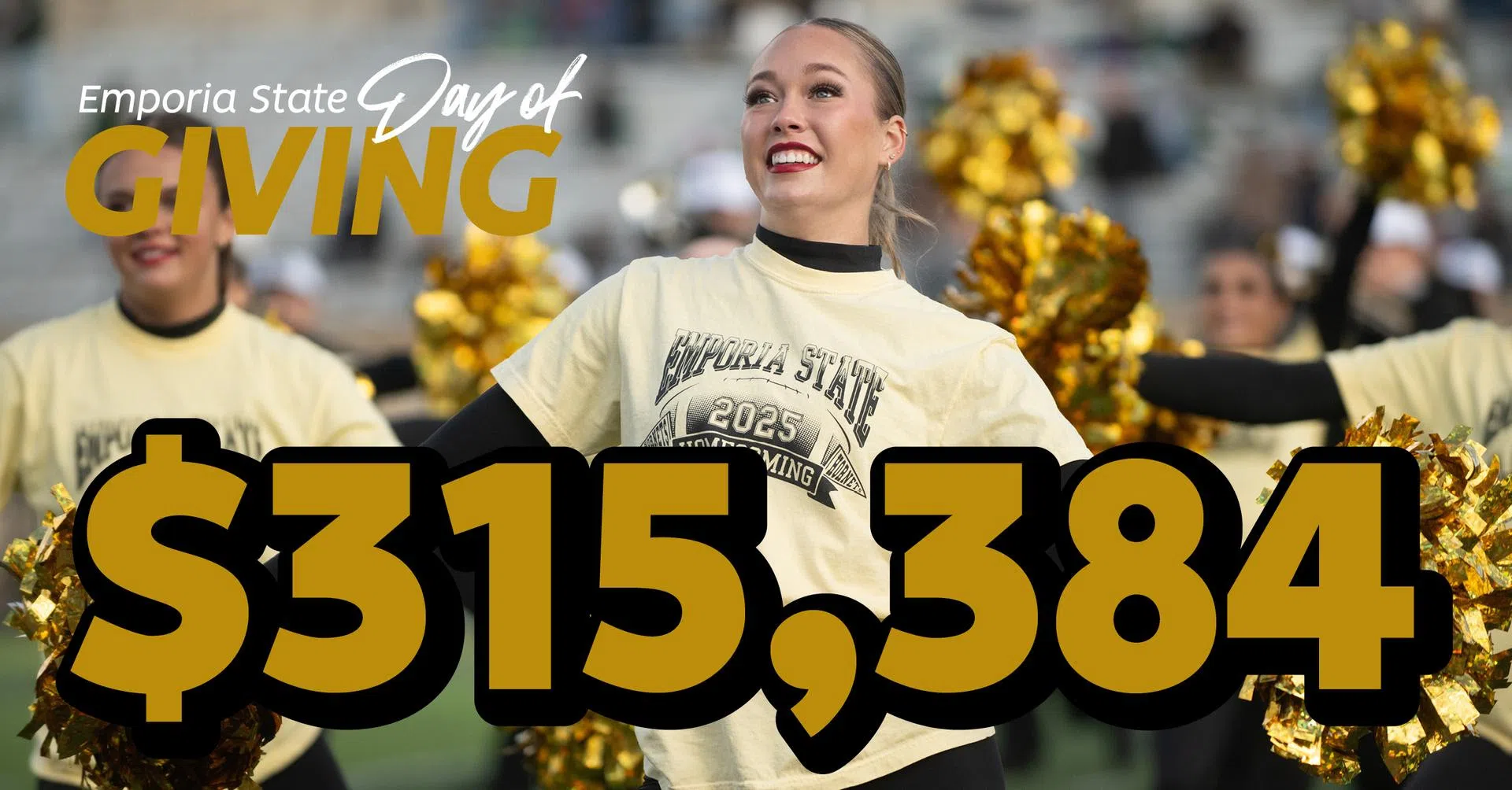 Day of Giving passes goals, shatters 2025 mark for ESU