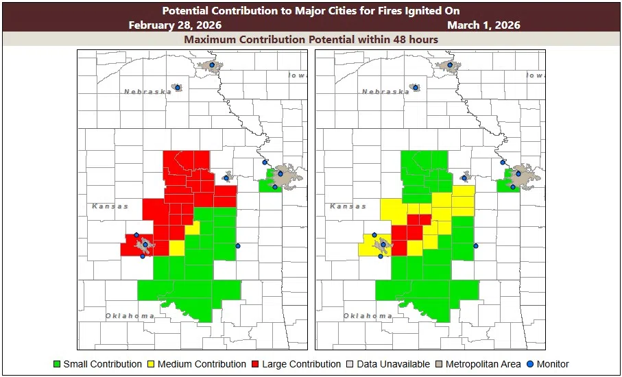 Flint Hills Smoke Management Tool to activate Sunday