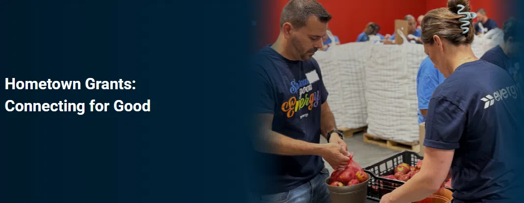 Application window now open through March 4th for Evergy's Connecting for Good Hometown Grants program