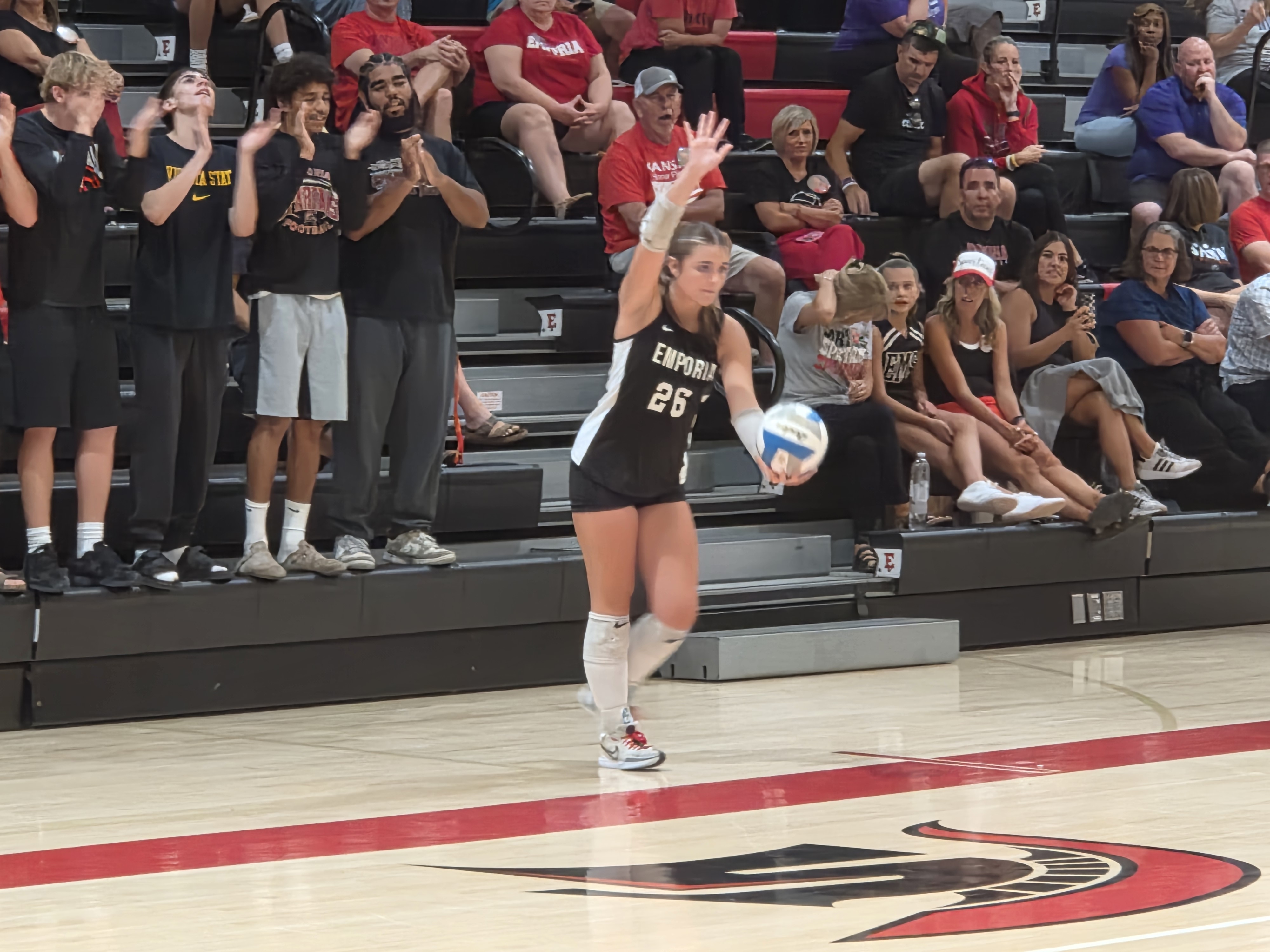 Emporia High Volleyball Opens Home Season With Two Wins