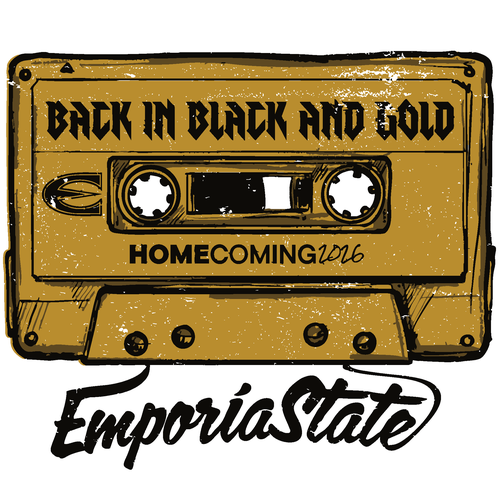 Back in Black and Gold the Homecoming theme for ESU