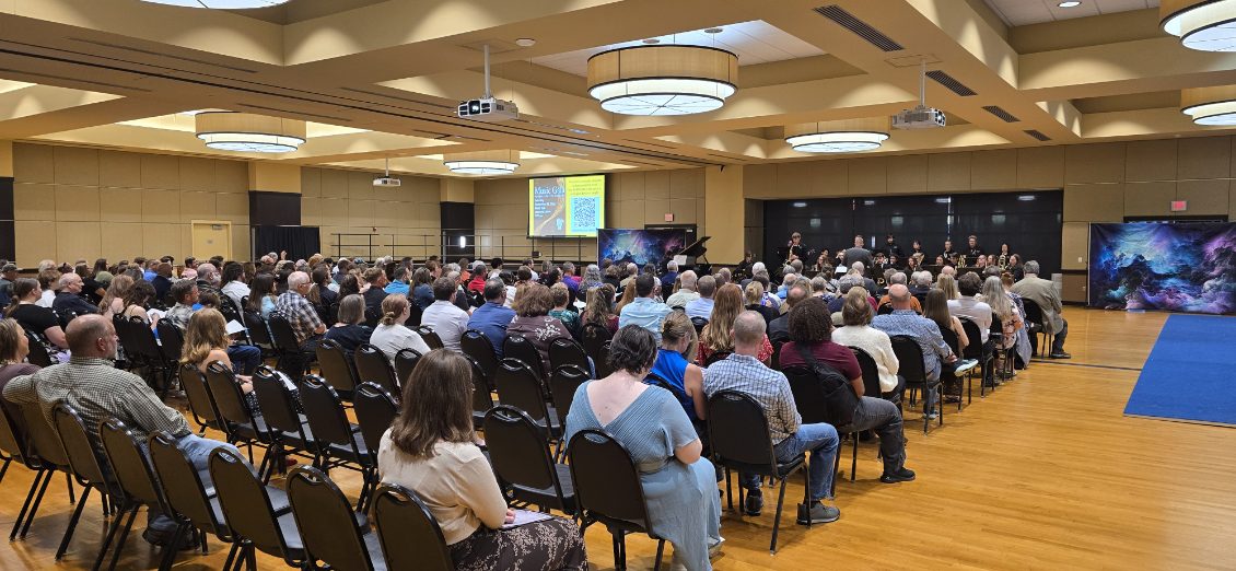 Emporia State Music Department's biggest fundraiser sees big turnout in support Saturday evening