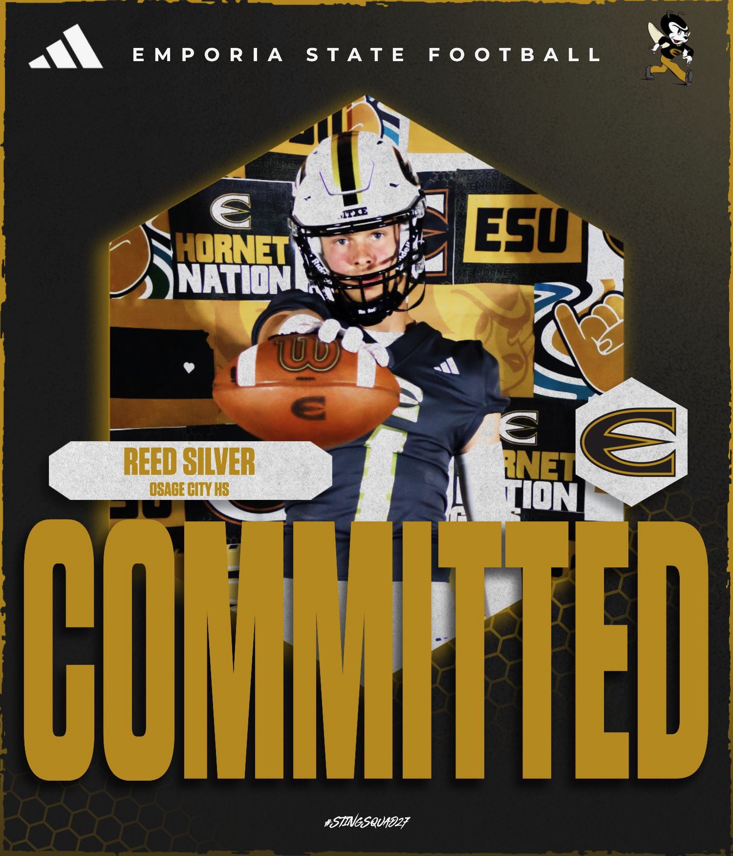 Silver Commits to Emporia State Football