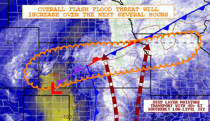 New flood watch includes Lyon, most surrounding counties until 4 am Friday; area athletics adjusting Thursday schedules