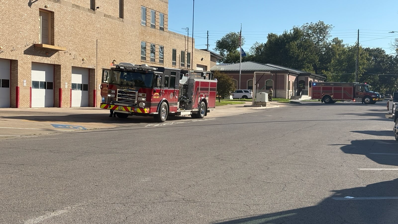 Reported gas leak at EPD garage linked to sewer gas, not natural gas