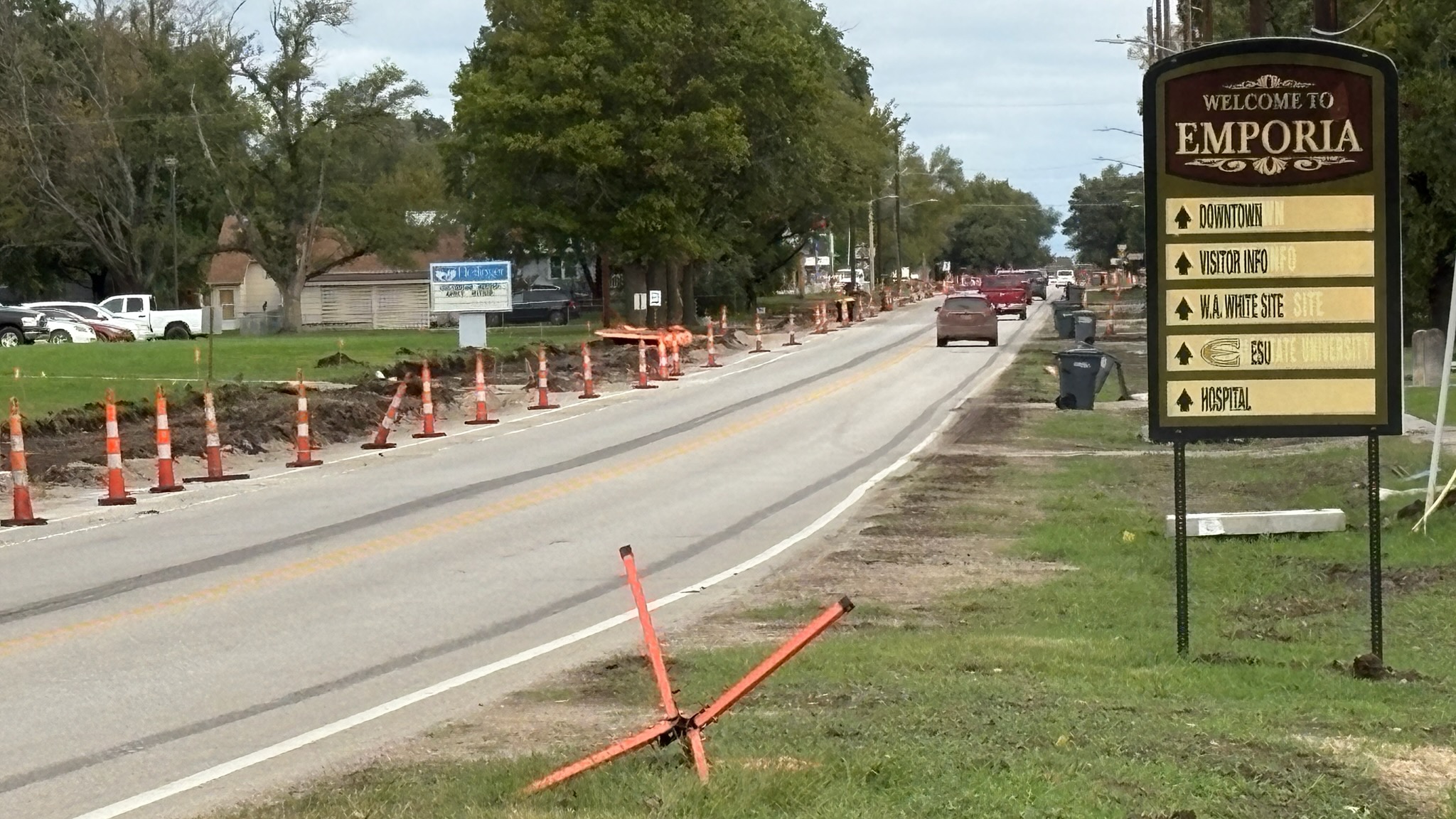 K-99 expansion work delayed by underground utilities, weather; downtown storm sewer repairs set to begin in January