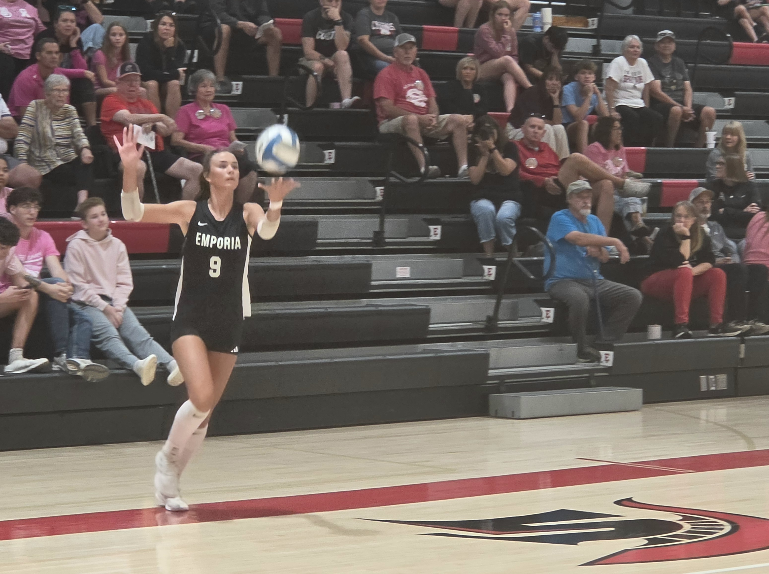 Emporia High Volleyball Handles Ottawa in 4 Sets