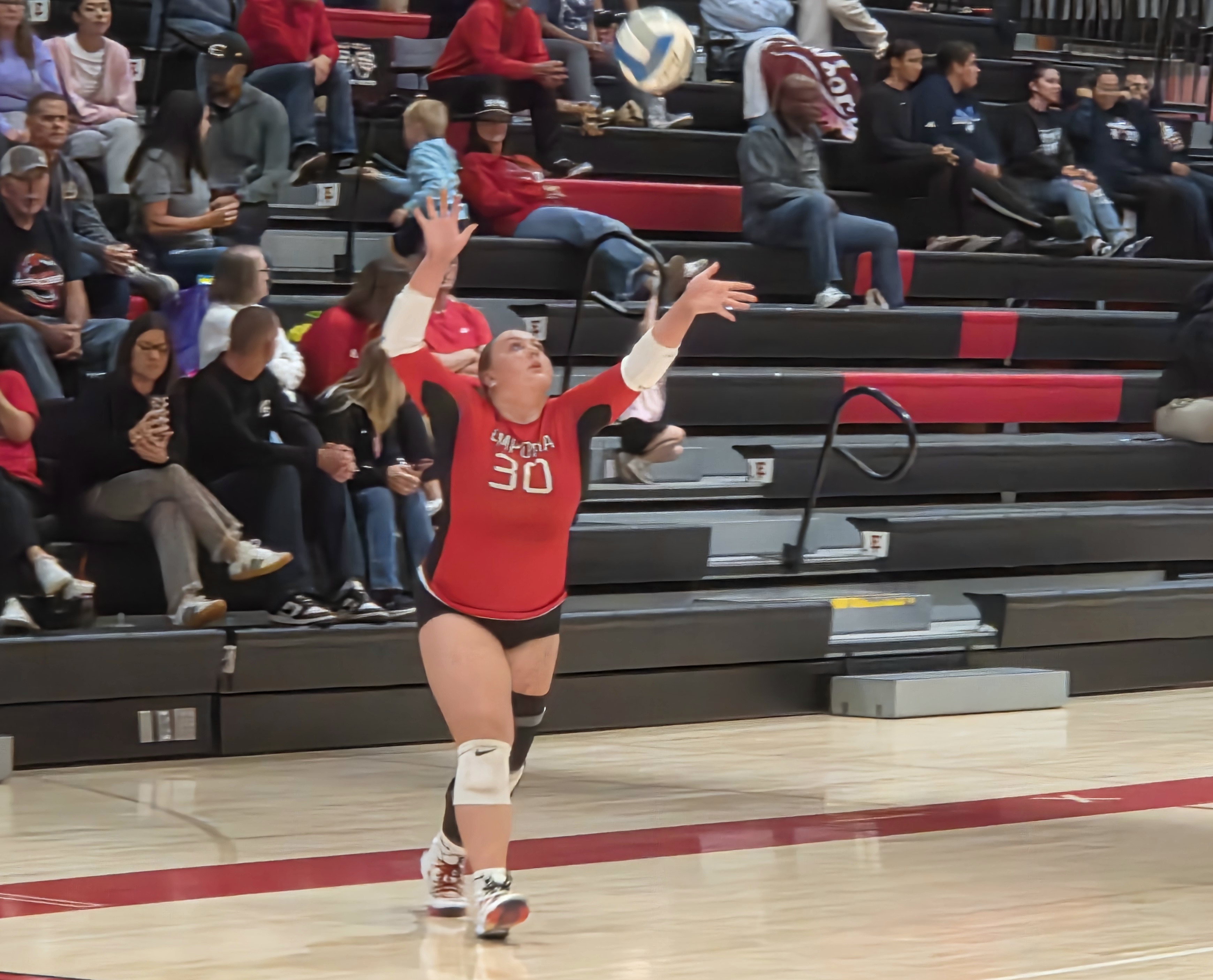 Senior Night Sweep for EHS Volleyball