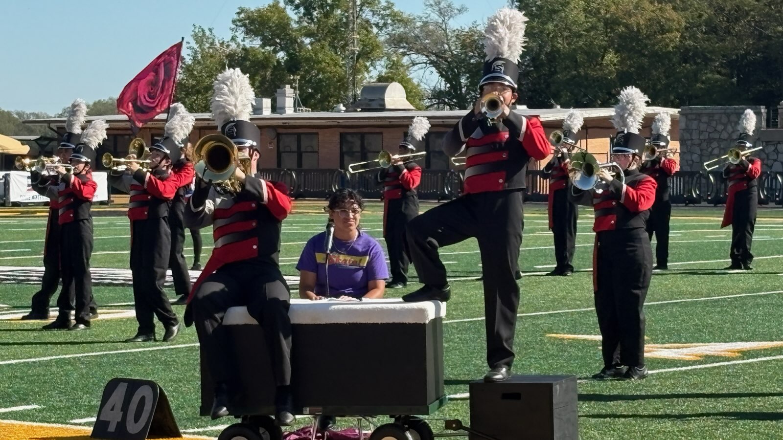 ESU Athletic Bands holds annual Marching Festival