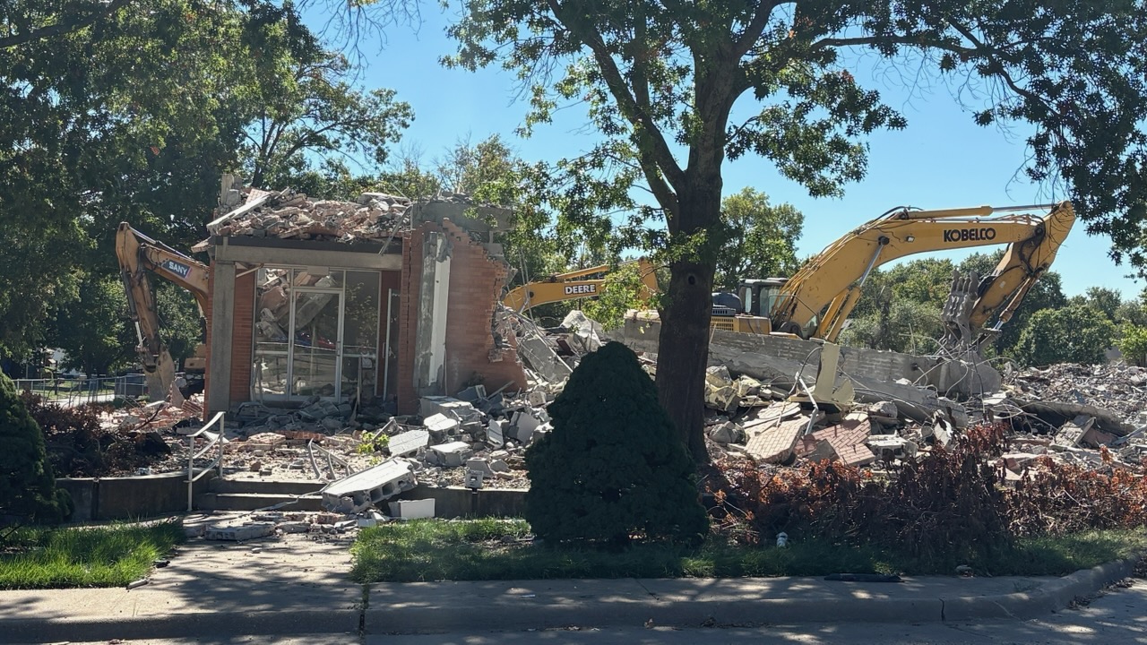 Cora Miller Hall demolition nearly complete
