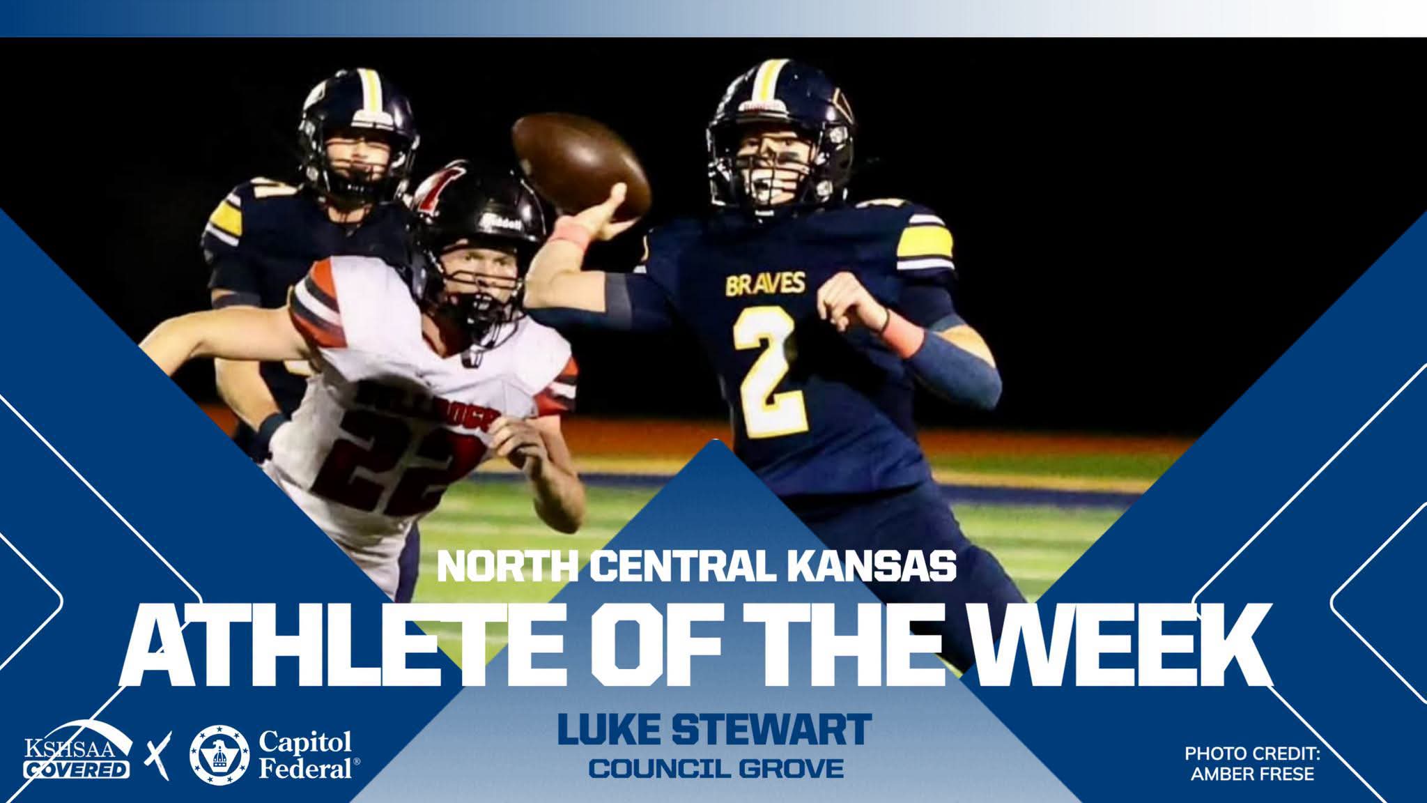 Stewart Named KSHSAA Covered North Central Kansas Athlete of the Week