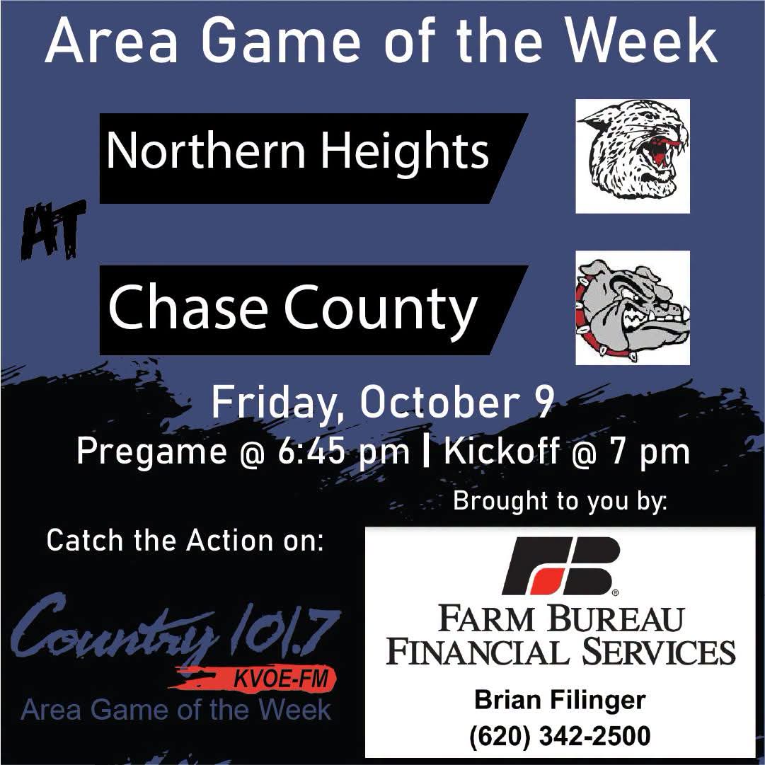 Northern Heights at Chase County, Lebo Hosts Goessel in AGOW