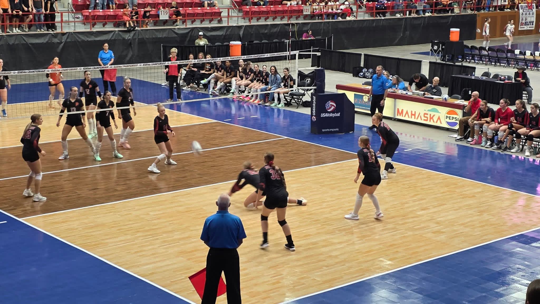 Chase County Volleyball Ends Season at State