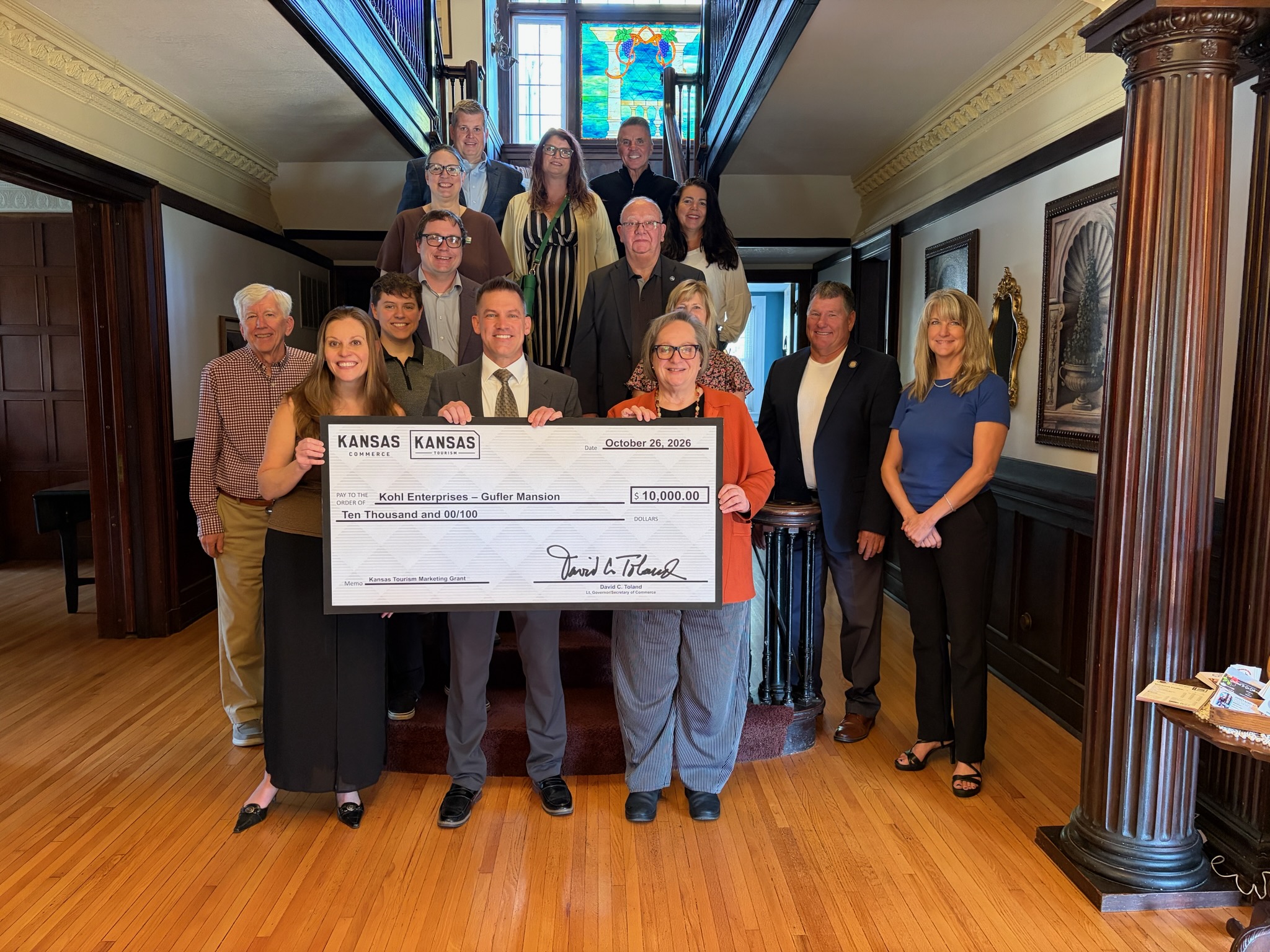 Gufler Mansion receives $10,000 tourism grant