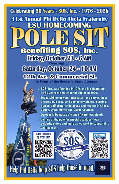 Phi Delta Theta to host annual pole sit benefit for SOS