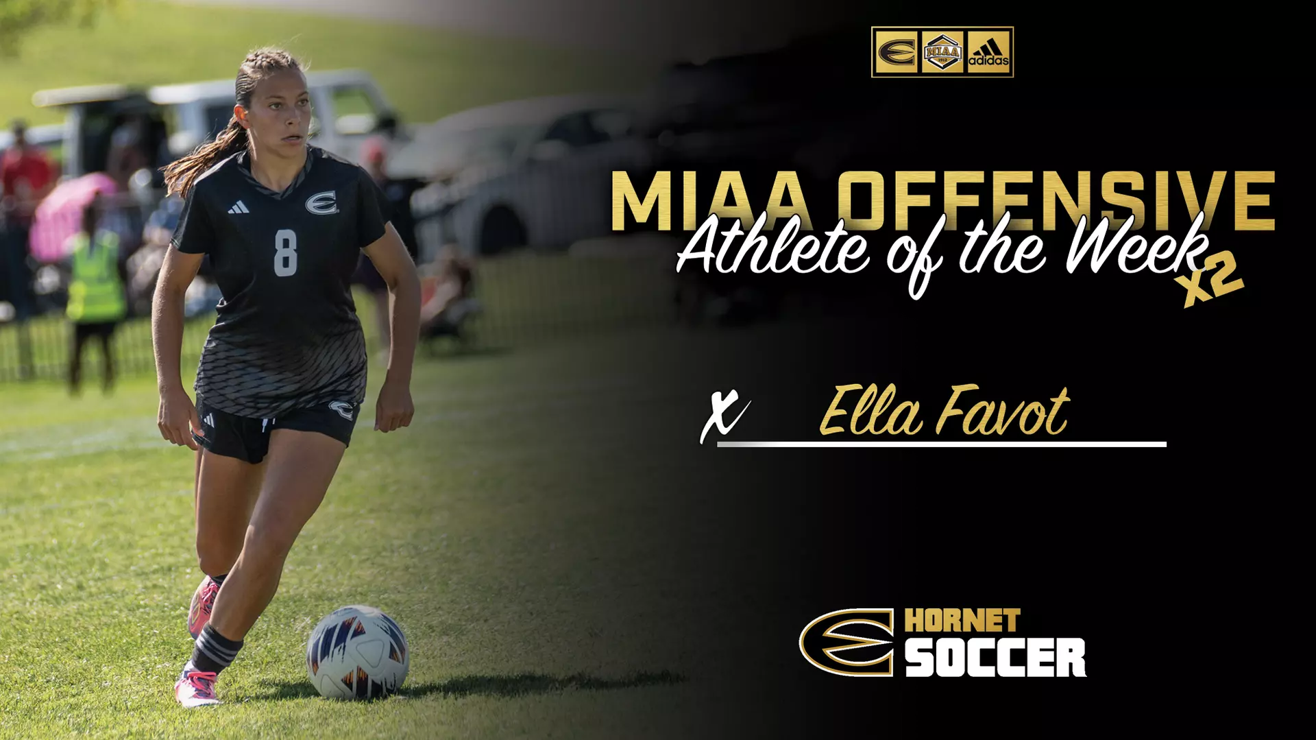 Favot Favored as MIAA Offensive Player of the Week for Second Time